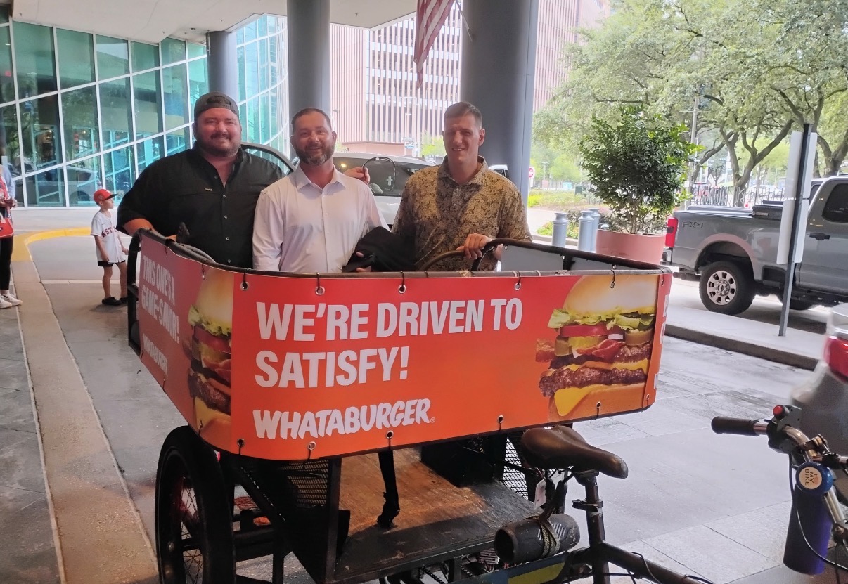 Pedicab advertising